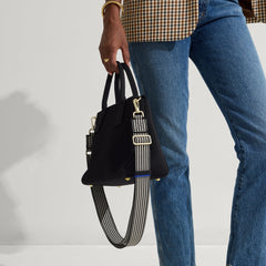 The Crossbody Strap - Salt and Pepper