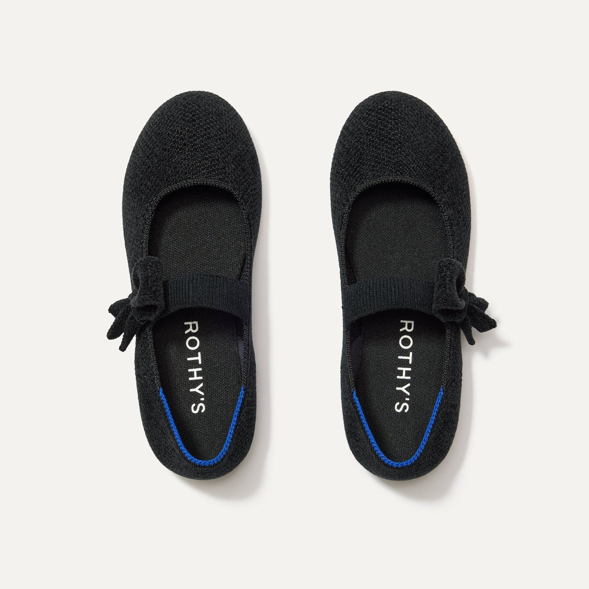 The Kids ReVelvet™ Tux Bow Mary Jane - ReVelvet™ Black