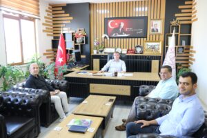 İl Milli Eğitim Müdürü Ramazan Aşcı, Adıyaman’ı Sınai Mülkiyet Tescil Sayısında Türkiye 1.si yapan Sınai Mülkiyet Birimini kabul etti.