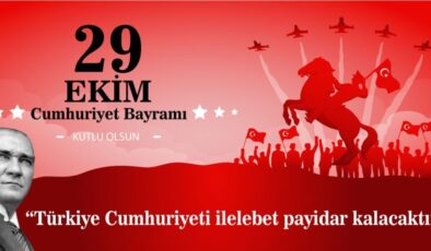Rektör Turgut’un 29 Ekim Cumhuriyet Bayramı Mesajı
