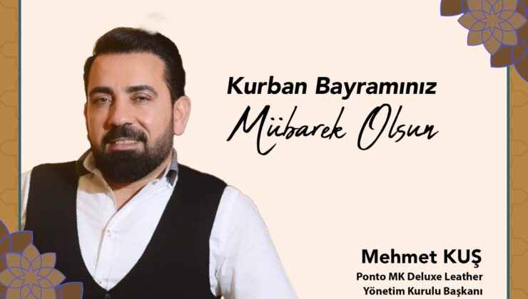 Mehmet Kuş’tan Kurban Bayramı kutlama Mesajı