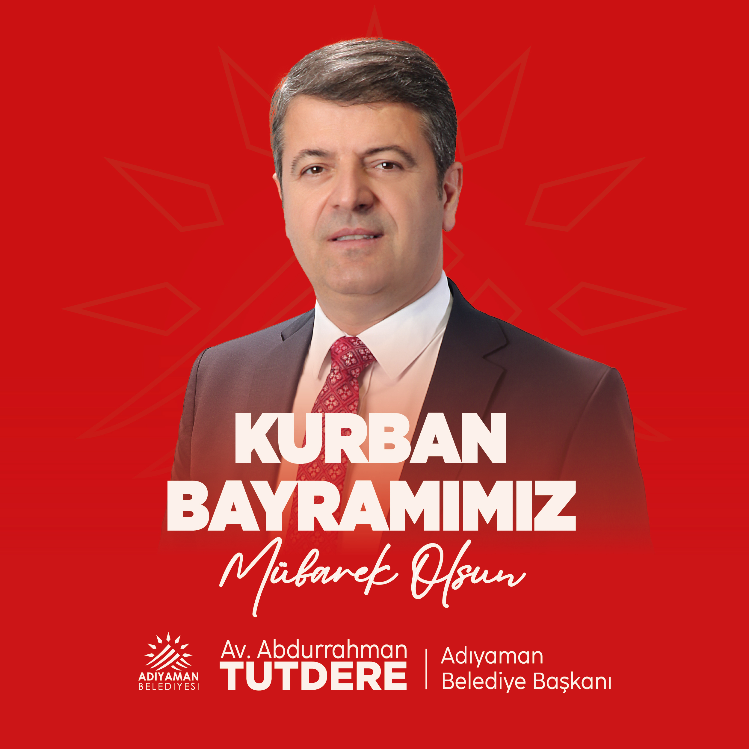 Başkan Abdurrahman Tutdere'den Kurban Bayramı Kutlama Mesajı
